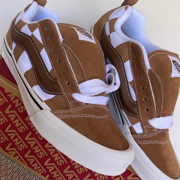 Vans WMNS Knu SkoolMega Check BrownVN000CRPBROSneakers
